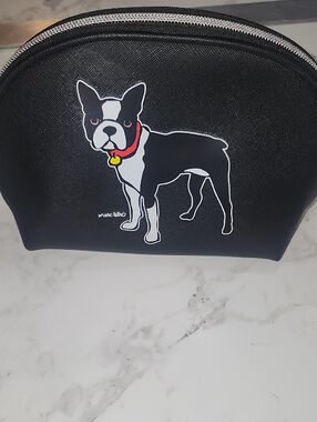 Marc Tetro Pouch with Boston Terrier Graphic